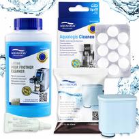 Kavos aparato filtras Philips AL-Clean, tepalas, valymo tabletės, Latteo skystis