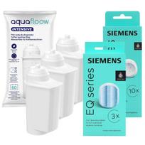 AquaFloow filtras Siemens 3x kavos aparatui ir nukalkinimo tabletės