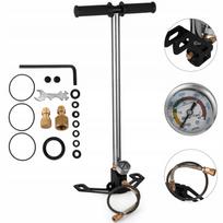 Rankinė grindų pompa VEVOR 4500PSI 3-Degree sidabrinė