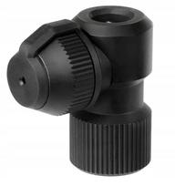 Dviračio pompa Topeak Nano L AirBooster juoda OS