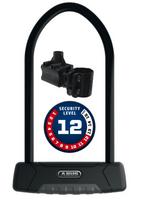 U-formos spyna ABUS Granit Plus 470/230 mm su 12 mm lankeliu ir USH470 laikikliu
