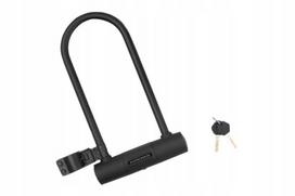 Užraktas Kross KZU360 U-Lock juodas