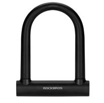 Dviračio spyna Rockbros U-lock juoda