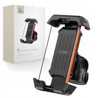 Universalus TECH-PROTECT V6 dviračio ir motociklo laikiklis, juodas