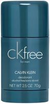 Dezodorantas lazdelėje Calvin Klein CK Free 75 ml