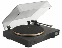 Patefonas JBL Spinner BT gold-black su Bluetooth 5.2 ir aptX