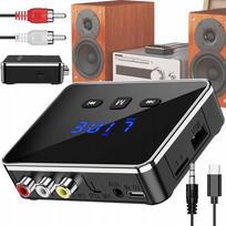 Bluetooth adapteris 5.4 siųstuvas ir imtuvas AUX RCA 3,5 mm BT 5V