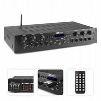 HIFI 6 zonų stiprintuvas 600W BT USB SD FM su pultu