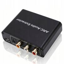 Garso adapteris ARC HDMI 192kHz su automatine garso nutildymo funkcija