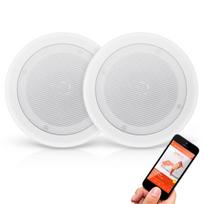 Lubinės ir sieninės kolonėlės Pyle 8" 250 W baltos PDICBT852RD