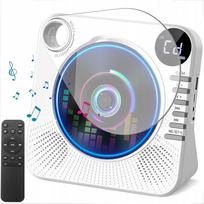 Nešiojamas CD grotuvas su Bluetooth ir radiju