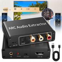 Garso keitiklis HDMI į Toslink Coaxial Cinch Ja