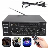 Stereo stiprintuvas su Bluetooth, FM ir pulteliu