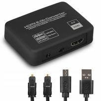 HDMI 2.0 į TOSLINK garso keitiklis ARC TOSLINK CINCH AUX HDCP 4K