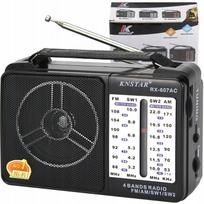 Virtuvinis radijas 230V, nešiojamas, maitinamas R20, FM/AM/SW
