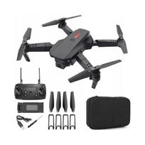 Dronas 4K Full HD kamera, šviesiai pilkas, 3 baterijos