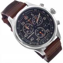 Vyriškas laikrodis Timex TW4B26800 Expedition chronograph 100M rudas