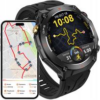 Vyriškas išmanusis laikrodis SMARTWATCH RBN su GPS, kompasu, barometru, pokalbių funkcija, 600 mAh baterija