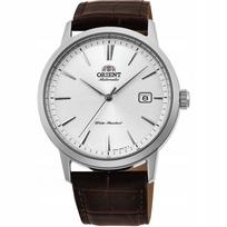 Vyriškas laikrodis Orient RA-AC0F07S30B su ruda apyranke