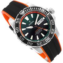 Vyriškas laikrodis Festina F20662/2 Diver, 200 m, safyro stiklas, dirželis, data
