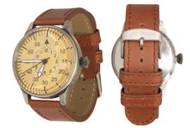 Aviacijos laikrodis su odine apyranke Mil-Tec Army Vintage ME 109