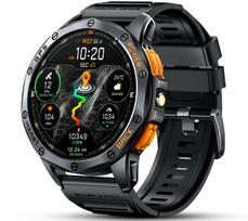 Vyriškas išmanusis laikrodis Rubicon F47 GPS AMOLED 1,43" Bluetooth kompasas žibintuvėlis