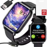 Išmanusis laikrodis Bluetooth, Style, pulso matuoklis, sportiškas dizainas, lietuviškas meniu