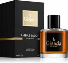 Kvapusis vanduo vyrams Gisada AMBASSADOR, 100 ml