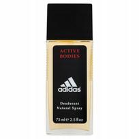 Dezodorantas ADIDAS Active Bodies, stiklinis purkštuvas, 75 ml