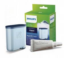 Riebalai Philips kavos aparatui + filtras Philips Saeco AquaClean