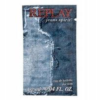 Vyriškas tualetinis vanduo Replay Jeans Spirit! 1.2 ml miniatiūra