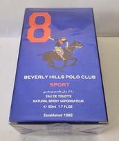 Vyrų tualetinis vanduo Beverly Hills Polo Club Sport 8 50 ml