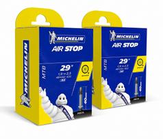 Dviračių kamerų komplektas MICHELIN AIRSTOP A4 29 x 1.9–2.5 Presta 40 mm, 2 vnt.