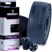 Dviratinio vairo juosta MOMUM TRUST Touch 1,8 mm juoda