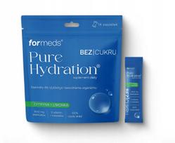Elektrolitai Formeds Pure Hydration citrinų ir laimų, 14 pakelių, mažiau cukraus