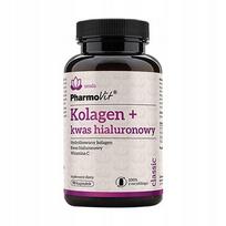 Kolageno ir hialurono rūgšties kapsulės Pharmovit, 90 vnt.