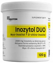 Maisto papildas Proton Labs INOZYTOL DUO 2000mg Myo + D-Chiro Mio B8 40:1 milteliai 120g