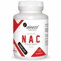 Maisto papildas Aliness NAC 100 tablečių, N-acetil-L-cisteinas
