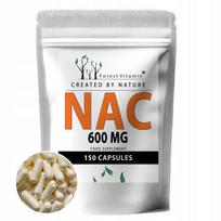 Maisto papildas NAC N-ACETYL L-CYSTEINE 600mg, 150 kapsulių