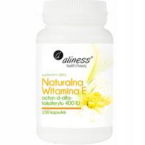 Maisto papildas Aliness VITAMIN E Natural 400IU 100 kapsulių