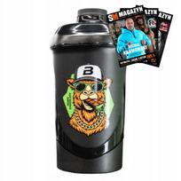 Shakeris BIOTECH DUBAI Chocolate 600 ml, tvirtas, BPA nenaudojamas