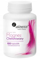 Maisto papildas Aliness Chelated Magnesium Diglycinate su vitaminu B6 P-5-P