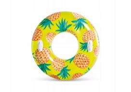 Pripučiamas ratas su rankenomis 107 cm Pineapple 56261 Intex