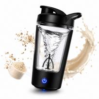 Nešiojamas elektrinis plakiklis USB-C juodas 450 ml