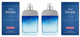 Vyriškas Blue Up Wild Savane EDT rinkinys 2x100 ml
