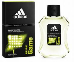 Vyrų tualetinis vanduo ADIDAS PURE GAME 100 ml, 2 vnt.