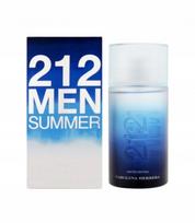 Vyriškas tualetinis vanduo Carolina Herrera 212 Men Summer EDT 100 ml