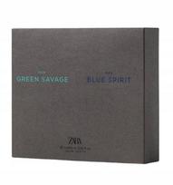 Kvepalai ZARA GREEN SAVAGE + BLUE SPIRIT 2 x 100 ml