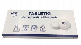 Valymo tabletės kavos aparatams ir virduliams K&M, 10 vnt.