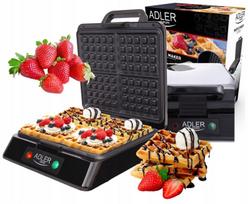Vaflių keptuvė ADLE, 1500W, 4 dideliems vafliams